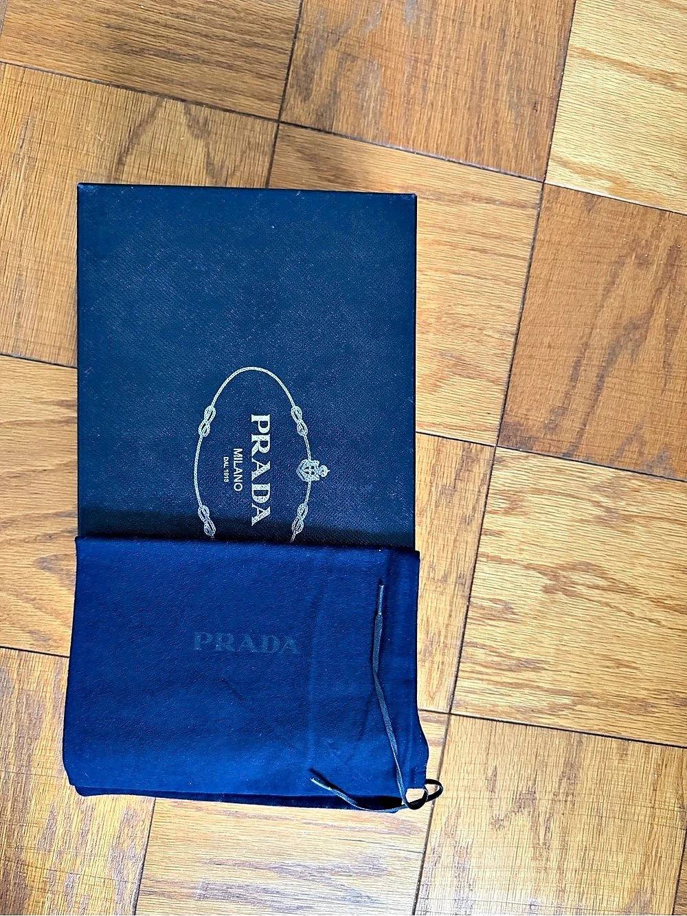 Prada Black Box & Dust Bag